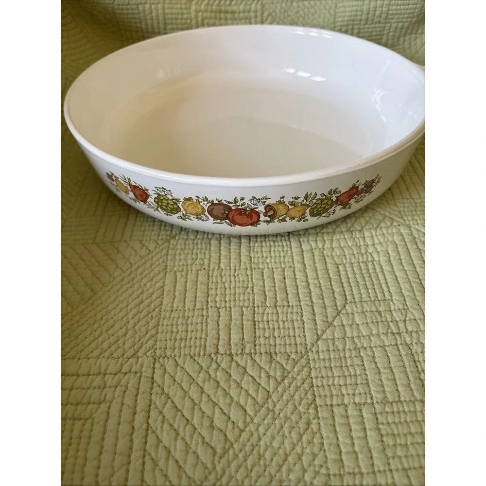 Vintage Corning Ware Range Toppers Skillet N-10-B 10